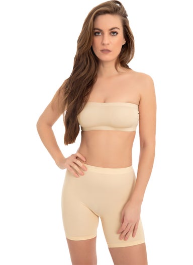 COTTONHILL Premium - Women's Skin Ultra-Comfortable Seamless High Waist Long Leg Boxer  - Image 4