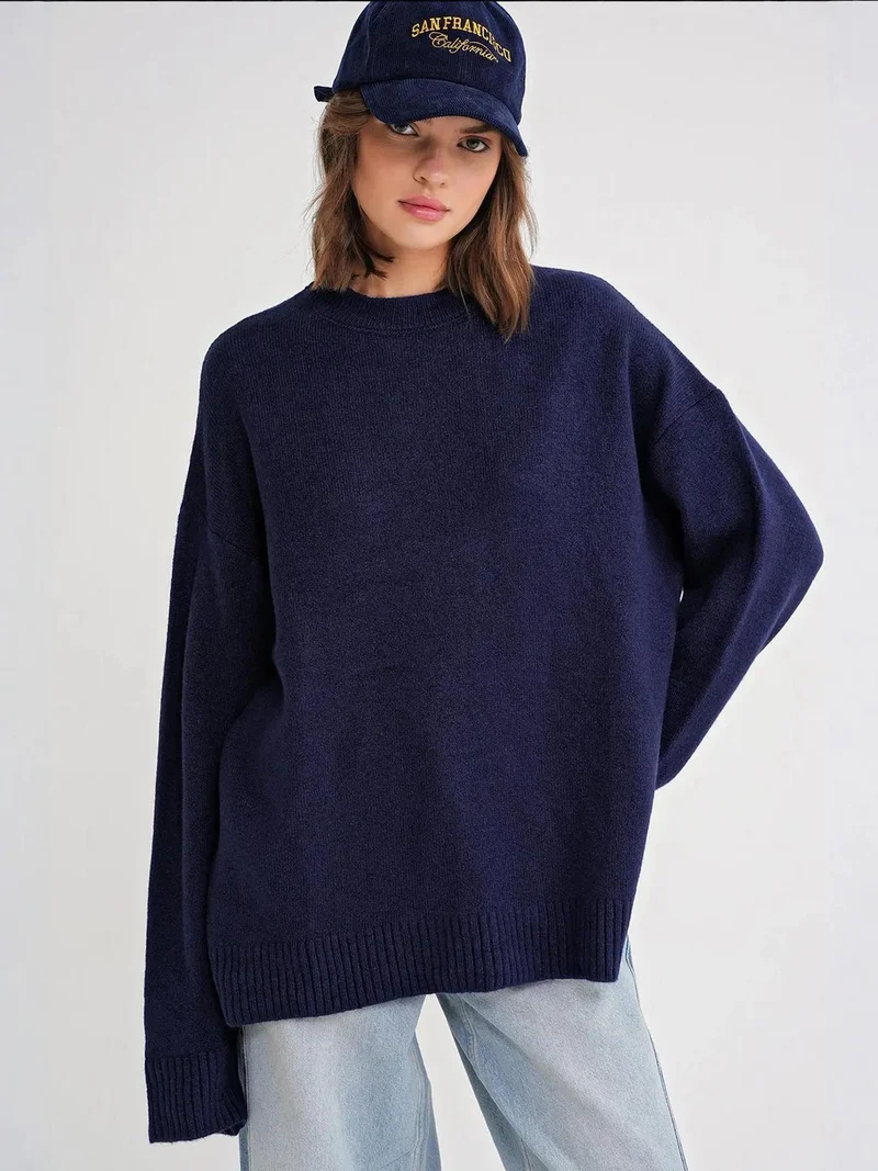 MixRay Mixray Oversized Knitwear Sweater