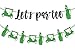 Ahzemepinyo Lets ParTee Banner Golf Themed Birthday Party Decorations Banner for Golf ParTee Time Birthday Baby Shower Decoration - Image 4
