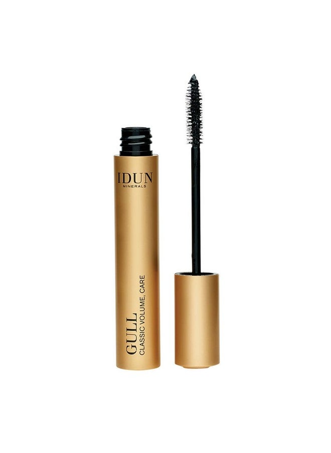 IDUN MINERALS Mascara Gull Lash Lifting Ultra Thickening Mineral Pigment Formula Extreme Length And Volume In Intense Black Shade Cruelty Free Vegan And Gentle On Sensitive Eyes 0.39 Oz  - Image 1