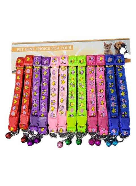 طوق كلاب صغيرة ألوان مختلفة