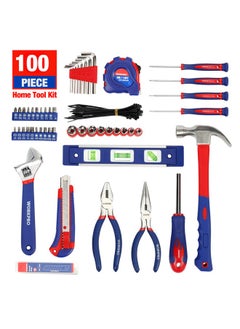 WORKPRO Home Tool Kit 100 Piece Kitchen Drawer Household Hand Tool Set With Easy Carrying Pouch  - Image 2