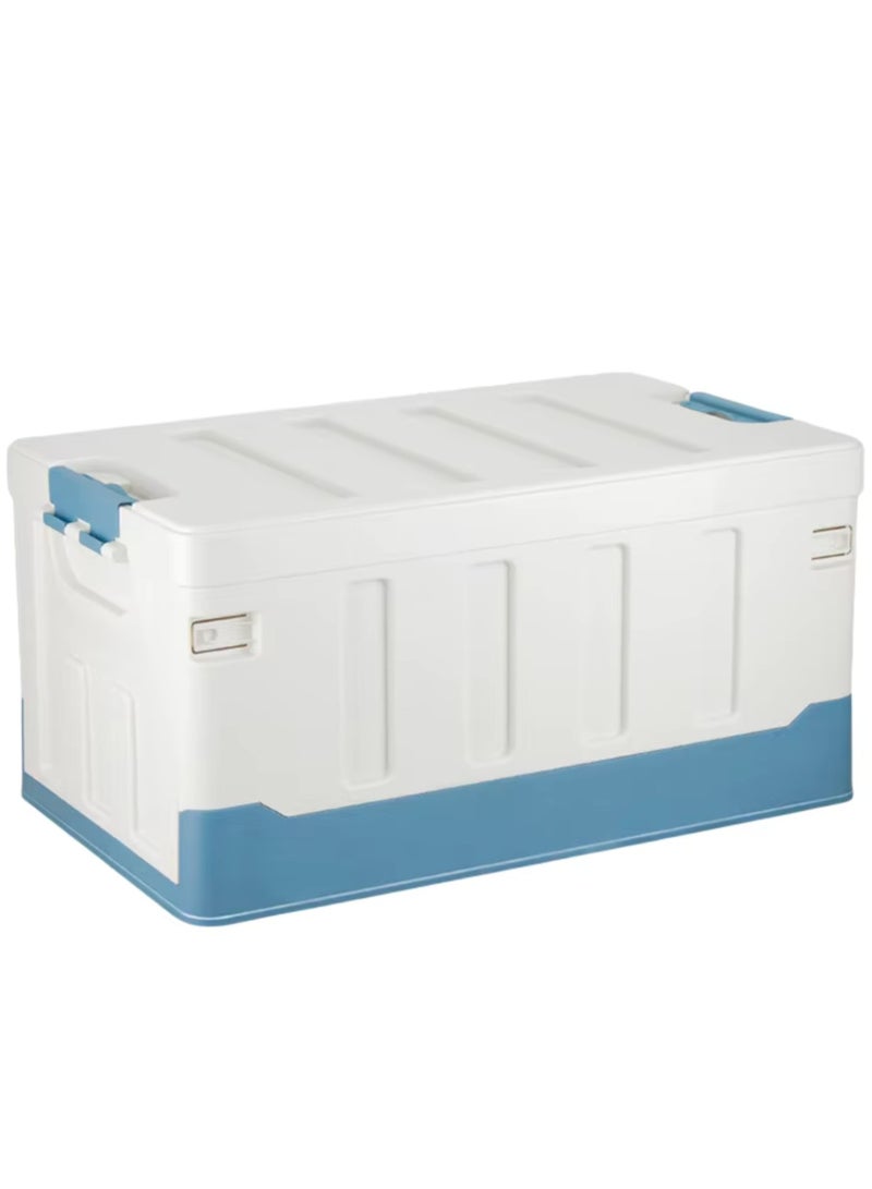 Manful Outdoor Camping Foldable Storage Box with Flat Lid 60L, Large Capacity - Image 1