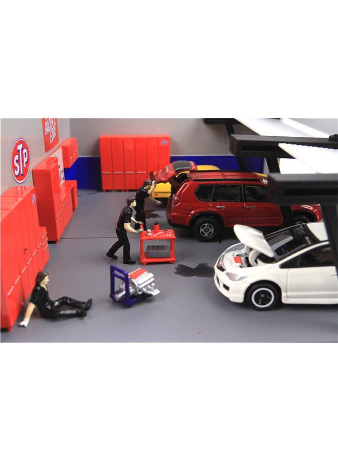 RACE MEDAL RM 1 Than 64 Doll Repair Worker Set 3 Suitable For Tomy Wind Fire-Color:Black  - Image 4
