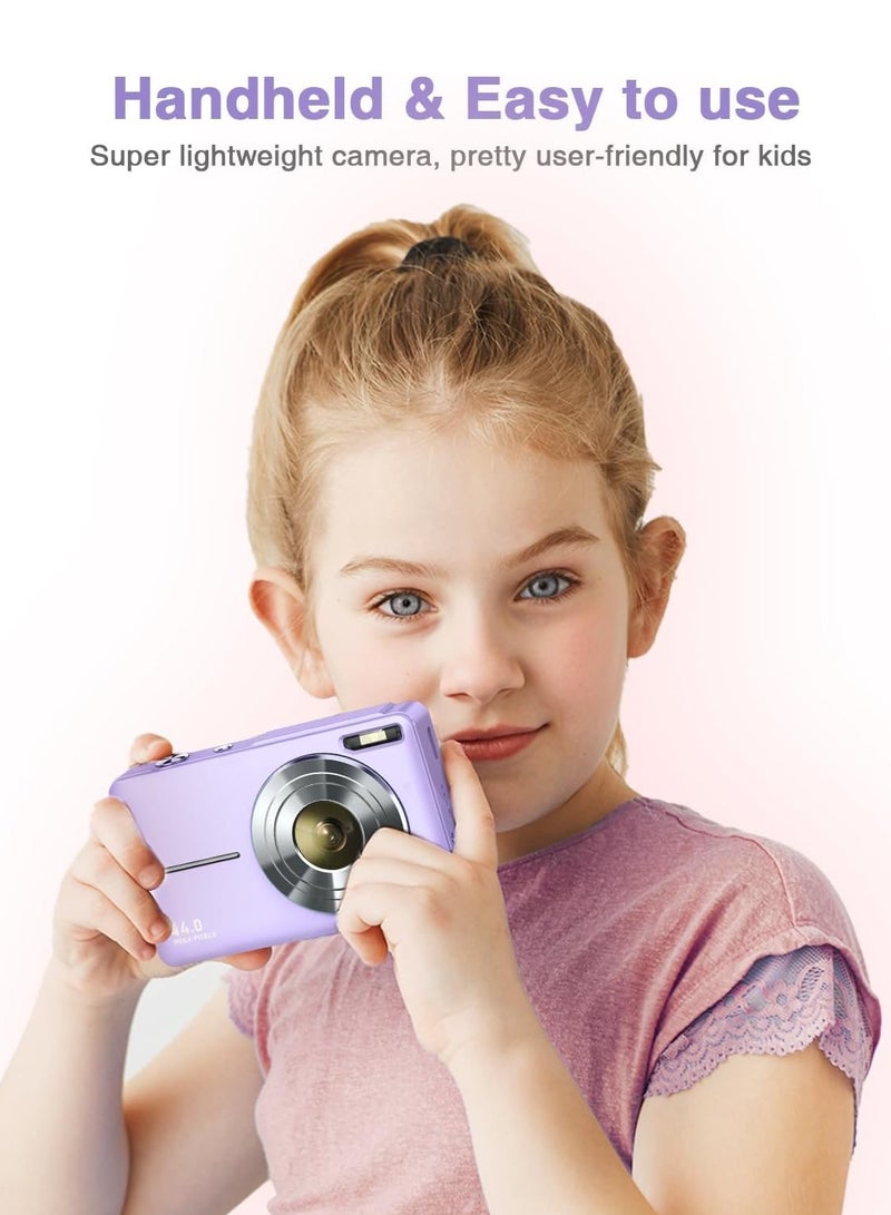 Digital Camera, Autofocus UHD 4K Vlogging Camera with 32GB Card, 44MP 16X Digital Zoom Digital Camera - Image 4