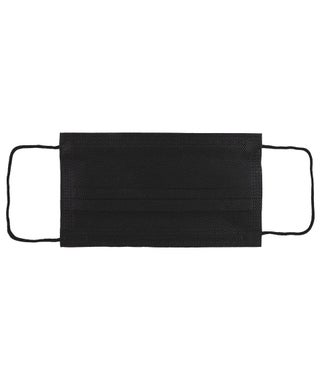 Black Disposable Face Mask 50's
