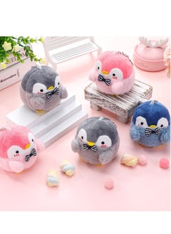 Excefore 9 PCS Penguin Stuffed Plush Toys with Keychain, Hanging Penguin Toys Penguin Party Decorations, Suitable for Girl Boy Penguin Pendant Party Favor Gift (4.3 Inch）  - Image 4