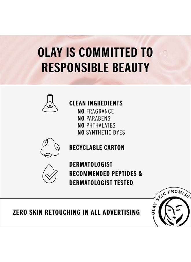 Olay Regenerist Micro-Sculpting Cream Face Moisturizer with Hyaluronic Acid & Niacinamide, Fragrance-Free, 1.7 oz  - Image 4