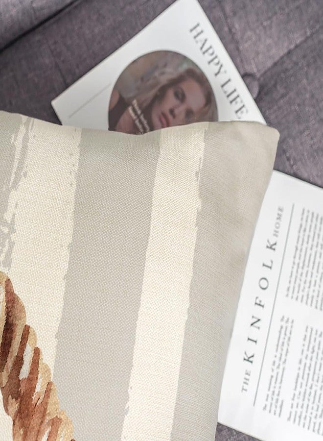 4TH Emotion Gray Easter Pillow Covers 18x18 Set of 4, He is Risen Bunny Floral Eggs Farmhouse Decorations Spring Holiday Decor Throw Cushion Case for Home Couch TH211 - Image 5