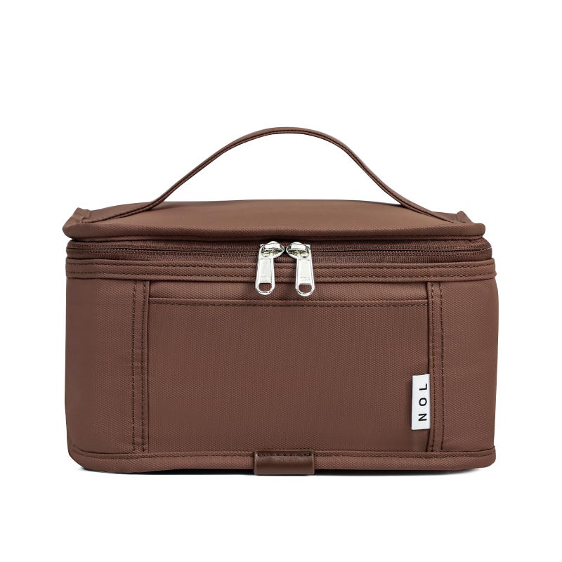 NOL Natural Organic Lifestyle Small Lunch Bag Mini Lunch Box Insulated Lunch Bag for MenWomen Leakproof Cooler Tote Bag Lightweight Nylon Waterproof Lunch Box For Work Coffee