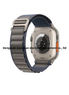 Generic Alpine Loop Strap For Apple Smart Watch 49  Iwatch Nylon Strap Ultra2-Color:regular Four-color (metal Headband Buckle)  - Image 5