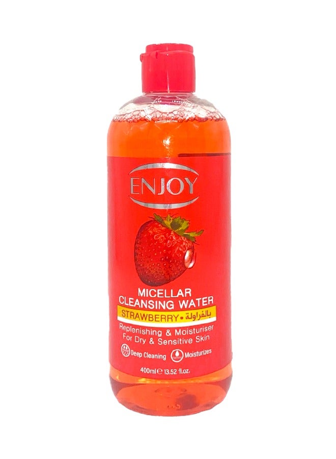 إنجوي ماء ميسيلار المنظف بالفراولة من إنجوي – مزيل مكياج منعش ومرطب