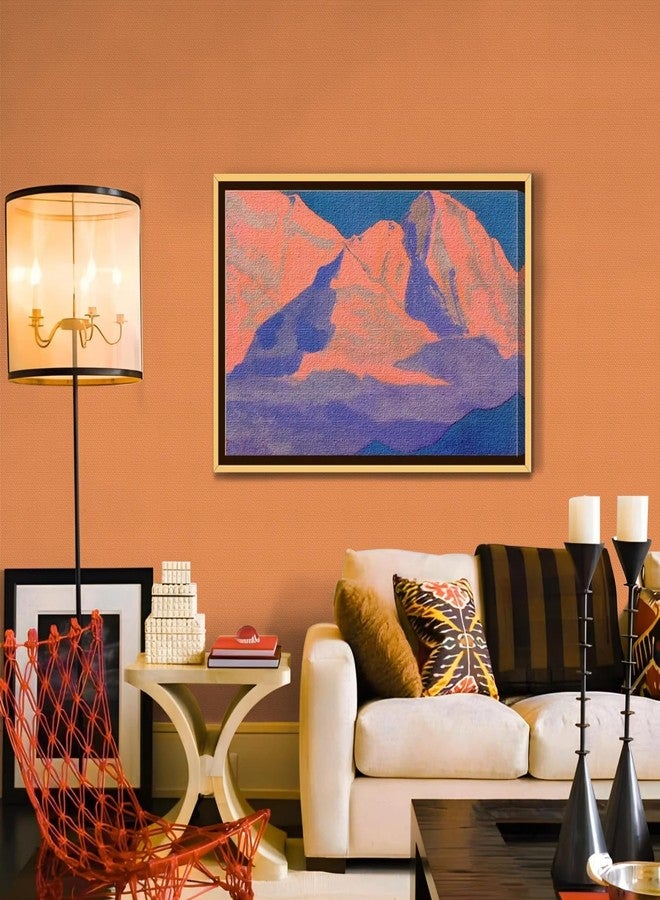 Abyssaly Orange Wallpaper, 15.7x118in, Thickened Vinyl, Self Adhesive - Image 3