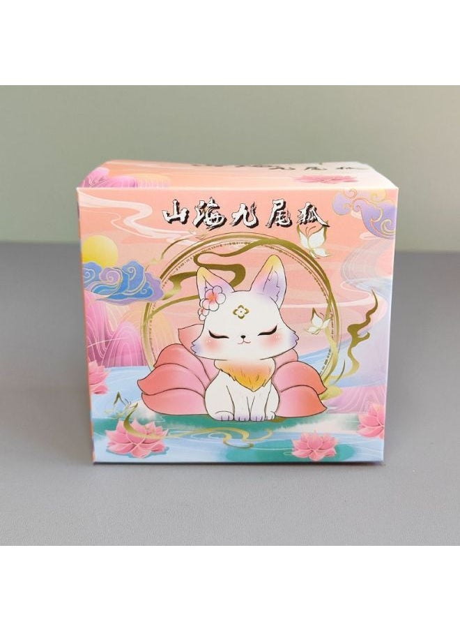 Genuine Shanhai Nine-tailed Fox Second Generation Blind Box Internet Red Children's Toy Girl's Birthday Gift Dismantling Busy And Boys' Tide-Color:A Random Blind Box Of The Second Generation Of The Nine-tailed Fox From Shanhai-Specification:Standard