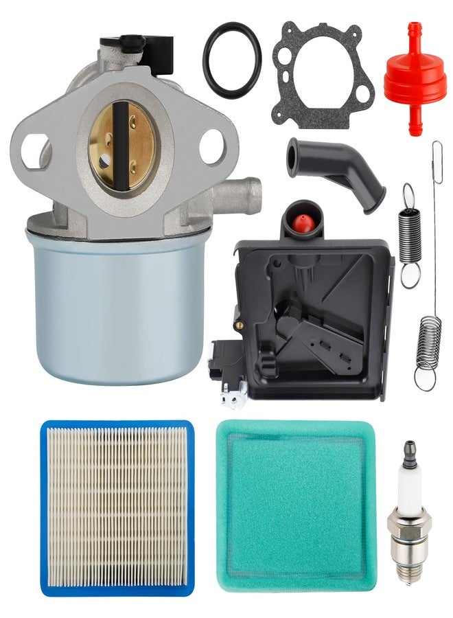 Ferilter 799868 Carburetor with Air Filter Spring for Briggs & Stratton 694202 693909 692648 499617 498170 497586 498254 497314 497347 497410 799872 790821 498255 498966 698444 Carburetor - Image 1