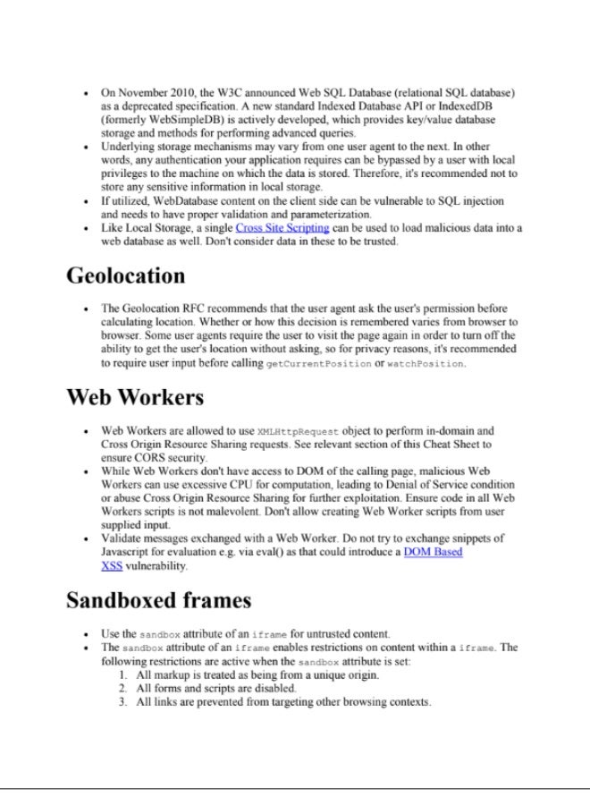 HTML5 Security Cheat Shee - Image 4