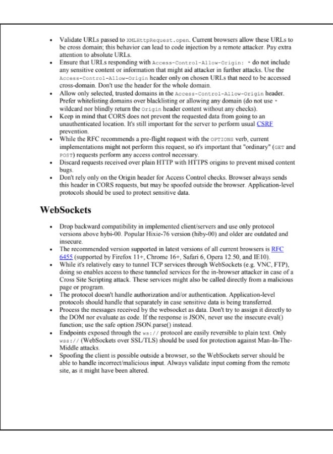 HTML5 Security Cheat Shee - Image 3