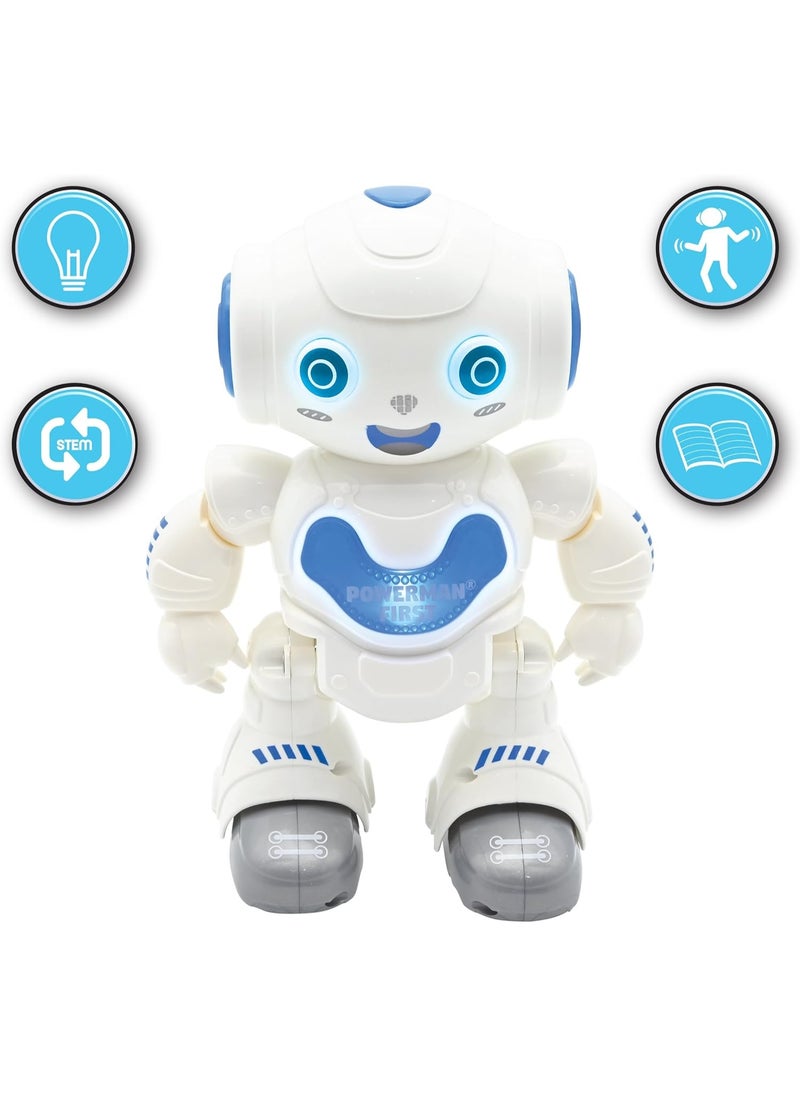 Powerman First, My first smart Interactive Toy Learning Robot Toy for Kids Dancing plays music