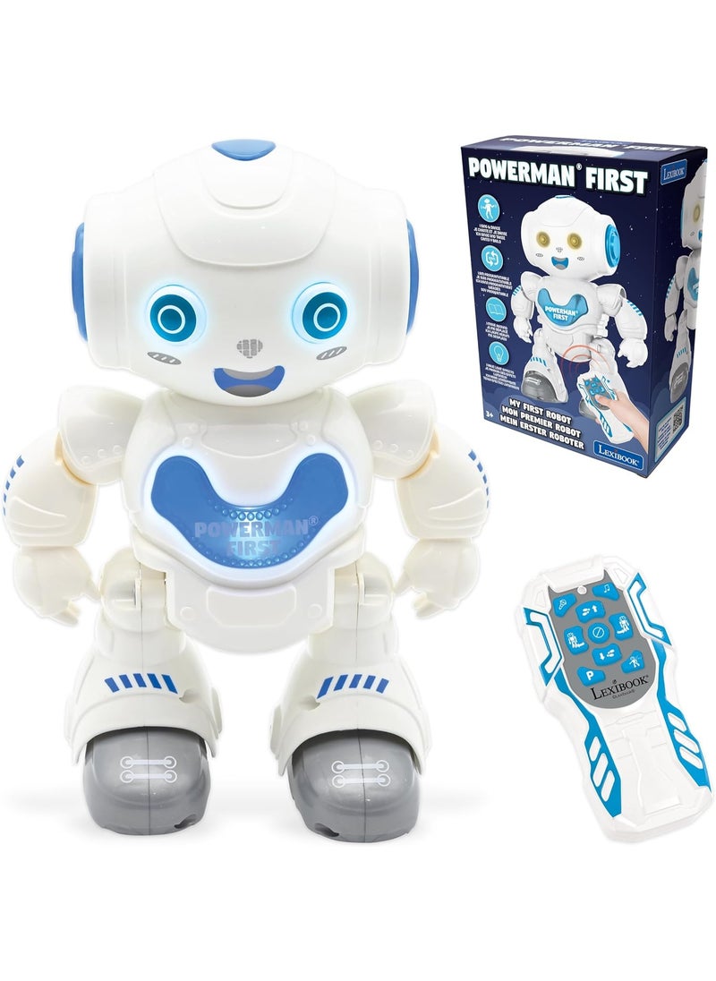 Powerman First, My first smart Interactive Toy Learning Robot Toy for Kids Dancing plays music
