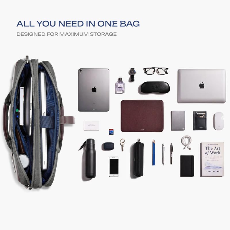 Safari Select Crest Laptop Messanger Bag With Tablet Compartment, Adjustable Shoulder Strap,Fits 14 inch/15.6 inch laptop Compatible, Office Bag Men and Women, Sling Bag, Grey - Image 5