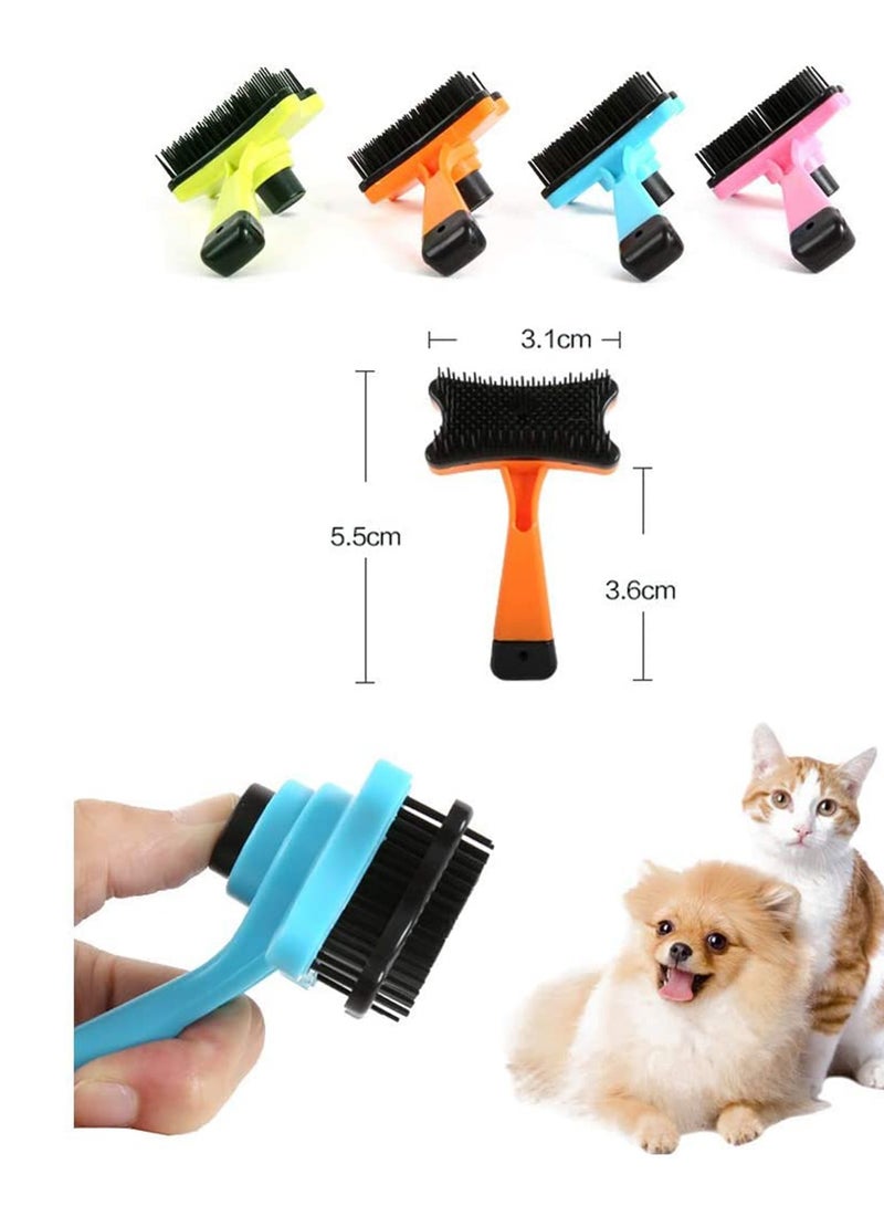 SYOSI Pet Supplies Comb For Dogs Pet Cat Fur Hair Grooming Cat Comb Dog Hair Shedding Hair Tool Brush Products for Animals Blue - Image 4