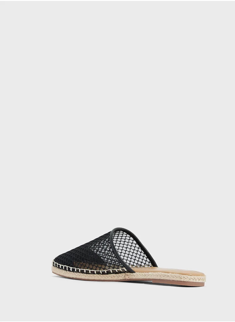 جينجر Slip On Mesh Espadrille