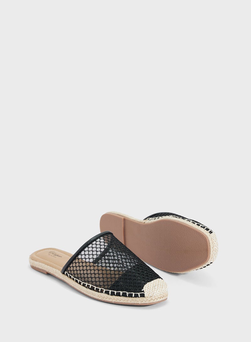 Ginger Slip On Mesh Espadrille  - Image 3