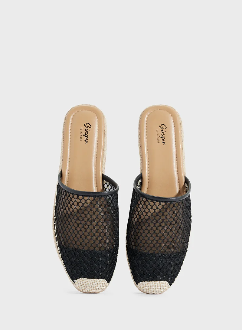 Ginger Slip On Mesh Espadrille