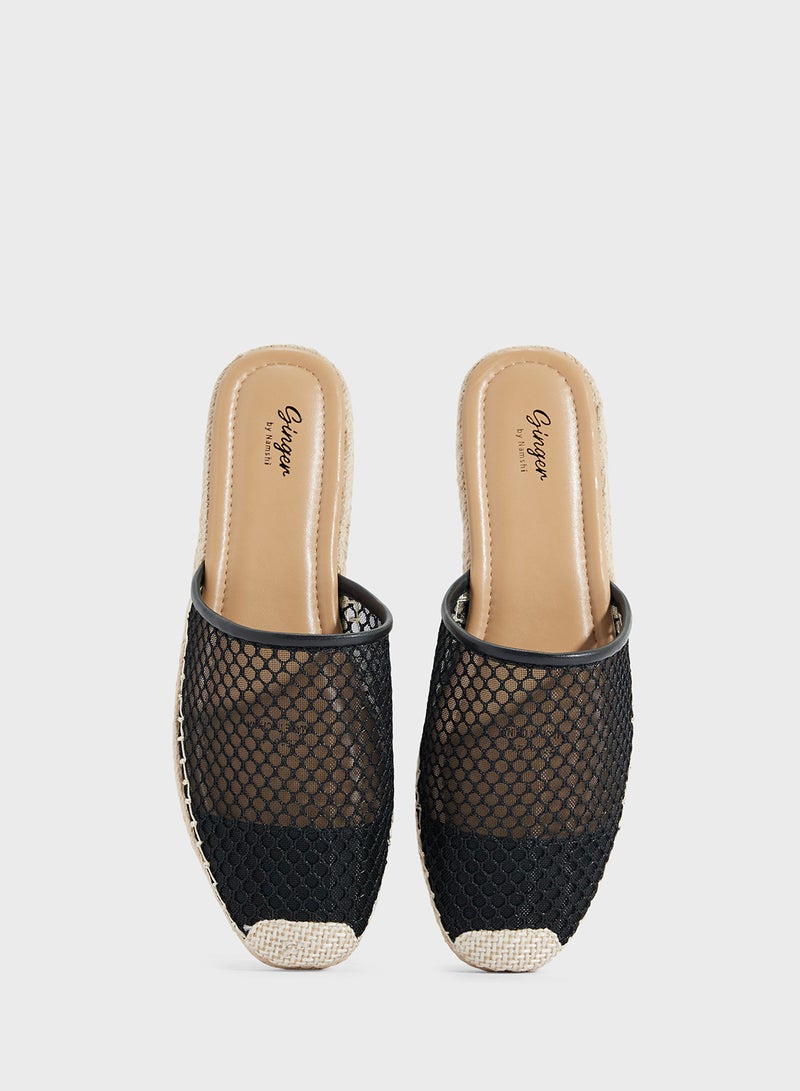 Ginger Slip On Mesh Espadrille  - Image 4