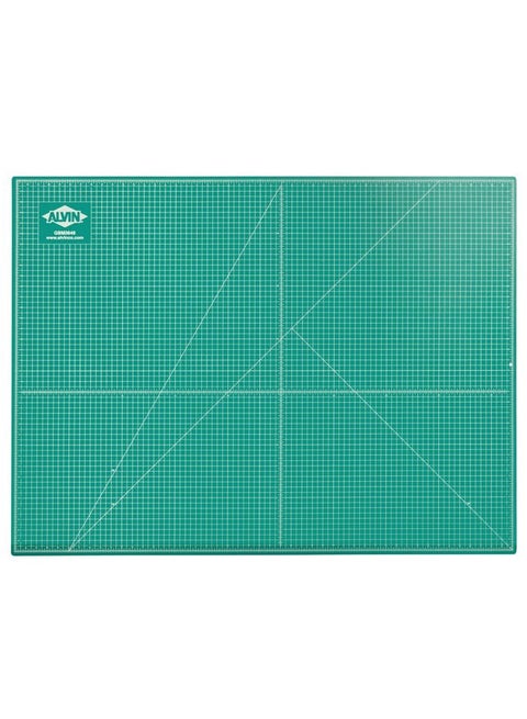 GBM Self-Healing Cutting Mat 36 x 48 inch | Double-Sided Green/Black | 5-Layer Gridded Surface for Arts, Crafts and Sewing - Model GBM3648