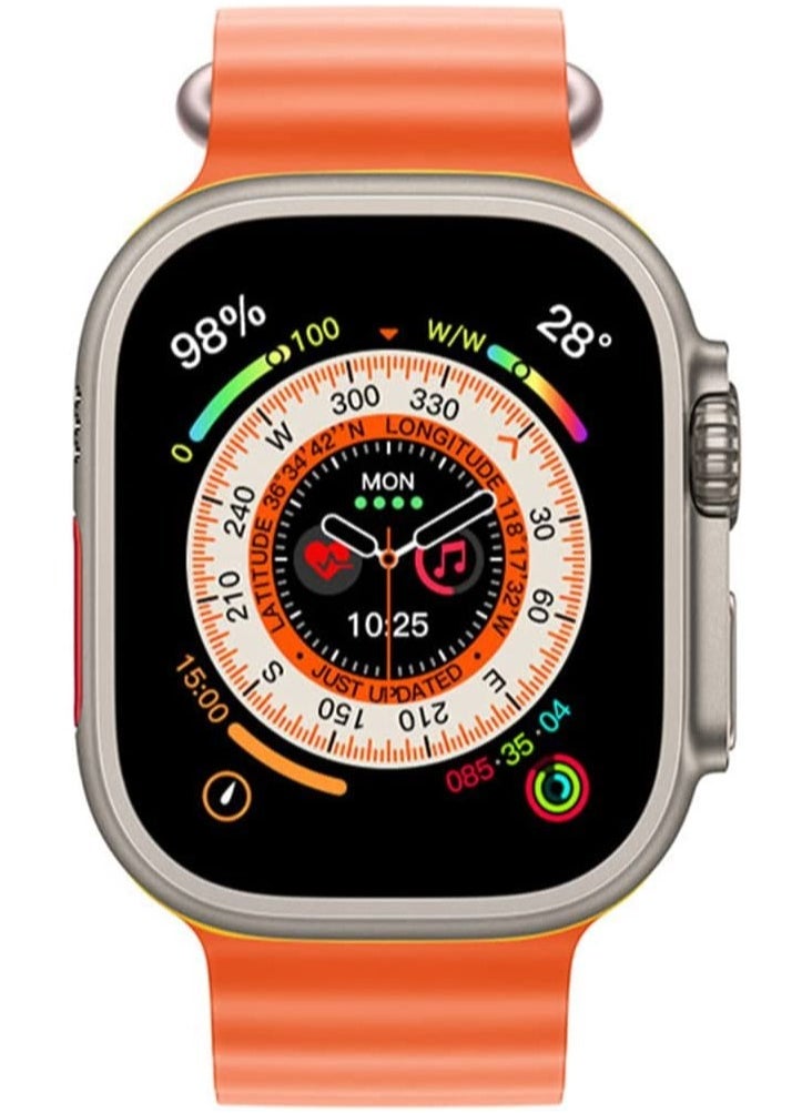 ELTRAZONE - New Series S8 Ultra Smartwatch Men Women Bluetooth Call Waterproof Wireless Charging HD Screen - Image 1