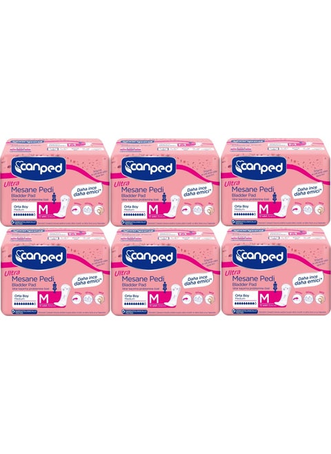 Bladder Pad Ultra Medium-Medium 72 Pieces (6pk*12)