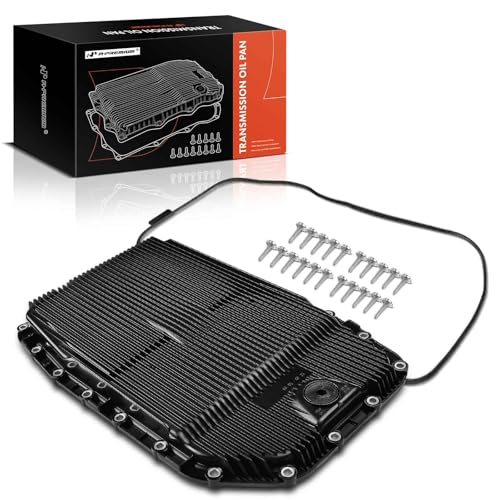 A-Premium Transmission Oil Pan Sump with Gasket Compatible with BMW 335d, 545i, 550i, 645Ci, 650i, 745i, 745Li, 750i, 750Li, 760i, 760Li, Alpina B7, Alpina B7 xDrive, Alpina B7L & Land Rover LR3, LR4 - Image 1
