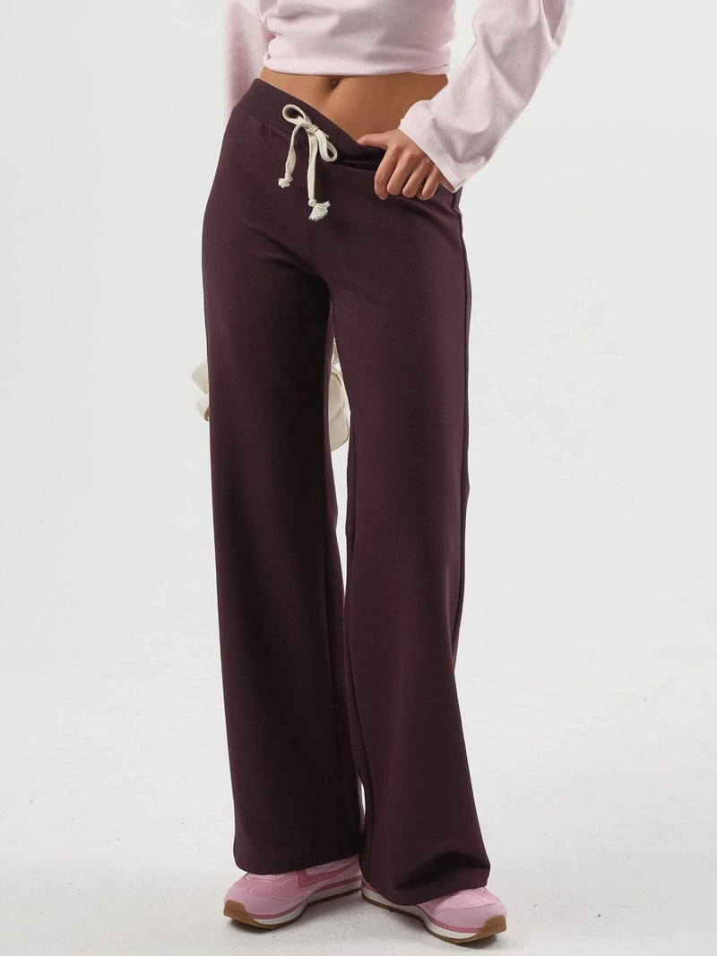 BUSEM Straight Leg Sweatpants with Drawstring - Image 1