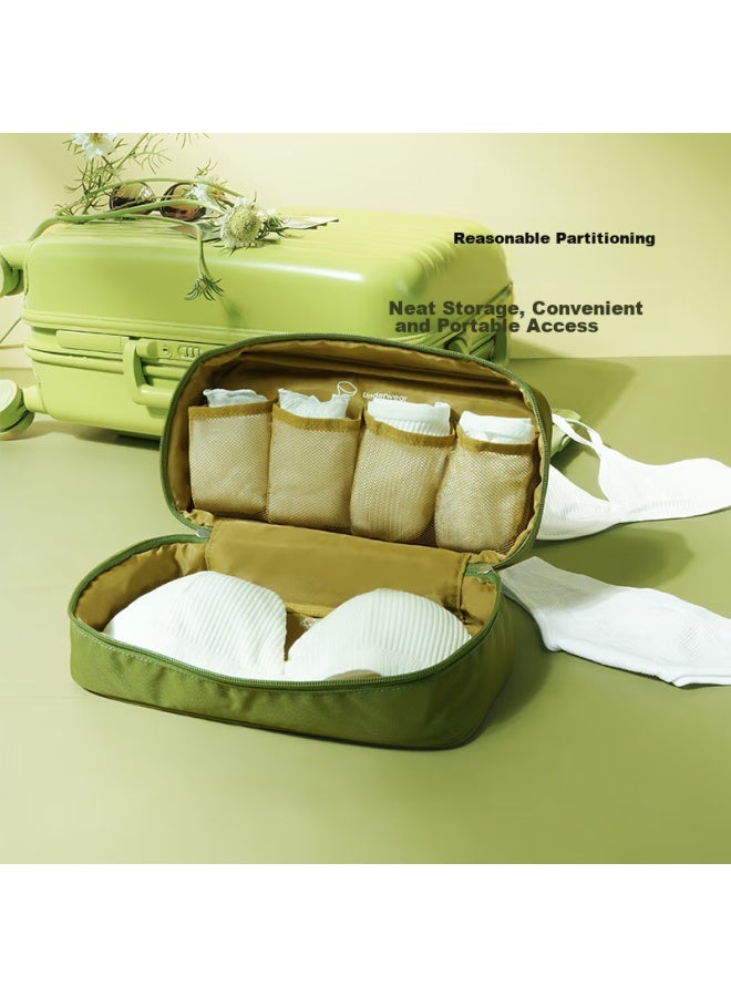 M Square M Square Underwear Storage Bag, Travel Underwear Organizer, Portable Panty And Bra Pouch, Business Trip And Travel Underwear Sorting Bag  - Image 1