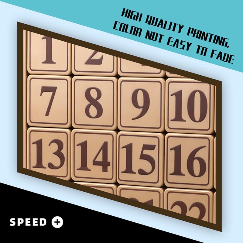 LiangCuber QY Toys 48 Klotski Puzzle Magnetic Sliding Number Puzzle ABS 7x7 Klotski Brain Teasers Toy Tangram Jigsaw Intelligence - Image 5