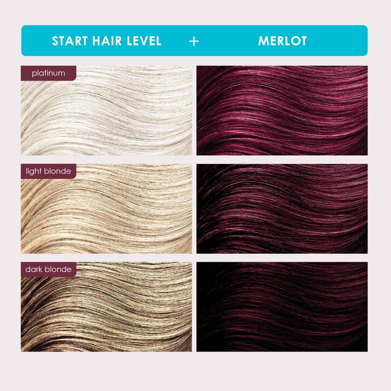 KERACOLOR Keracolor Clenditioner MERLOT Hair Dye - Semi Permanent Hair Color Depositing Conditioner, Cruelty-free, 12 Fl. Oz. - Image 3