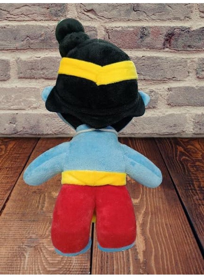 AVSHUB Standing Lord Krishna with Bansuri Soft Toys for Kids Kanha Ji Toys Stuffed for Baby Boy Girl Laddu Gopal, Bal Gopal Gift for Infants, Toddlers & Babies (Size 30 cm) - Image 4