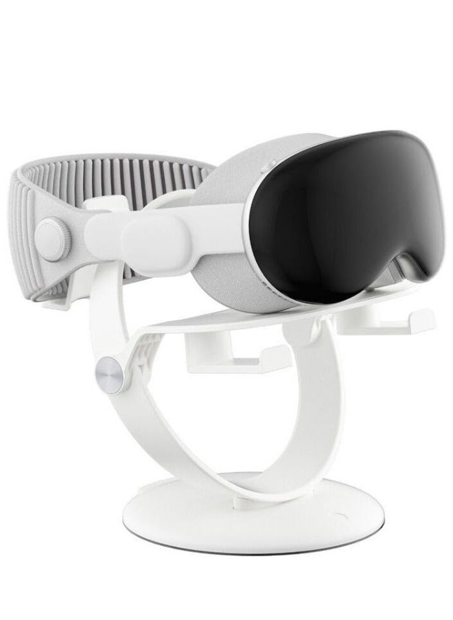 Generic VR Headset Display Stand for Apple Vision Pro Stand Holder Compatible with Quest 3 2 Pico 3 Universal VR Headset Display Dock Stable Bracket Storage Round Base Durable Seamless  - Image 2