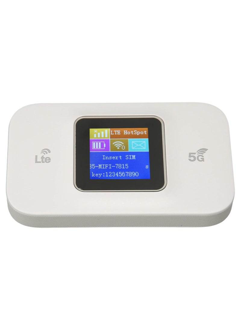 High Speed Portable WiFi Plus 4G LTE and 5G Hotspot Device, Supports 10 Devices, 300 MBPS, Plug and Play  - Image 1
