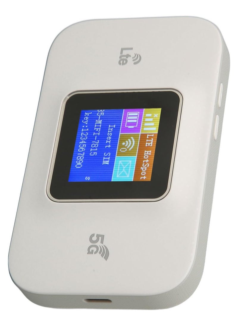 High Speed Portable WiFi Plus 4G LTE and 5G Hotspot Device, Supports 10 Devices, 300 MBPS, Plug and Play  - Image 2