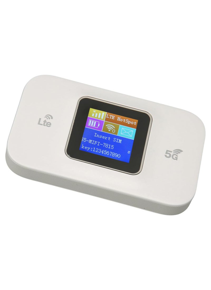 High Speed Portable WiFi Plus 4G LTE and 5G Hotspot Device, Supports 10 Devices, 300 MBPS, Plug and Play  - Image 3