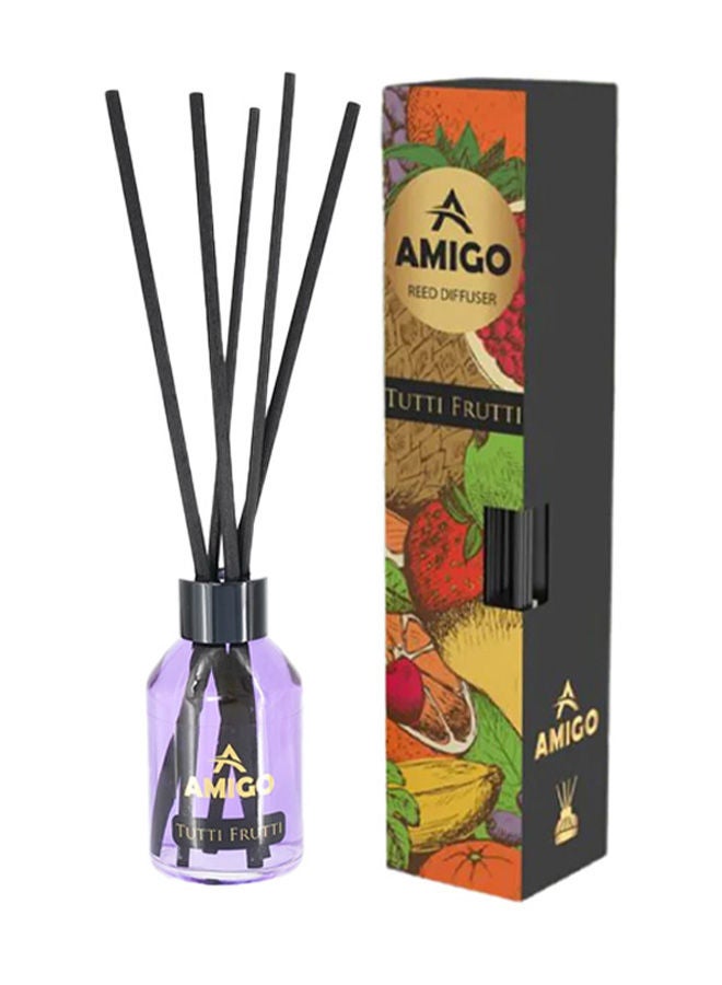 Amigo Long Lasting Reed Diffuser - Tutti Frutti 110ml - Image 1