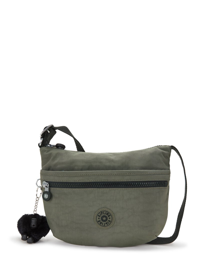 kipling Arto Small Crossbody Bag Green Moss  - Image 3
