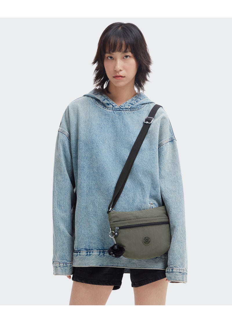 kipling Arto Small Crossbody Bag Green Moss  - Image 2