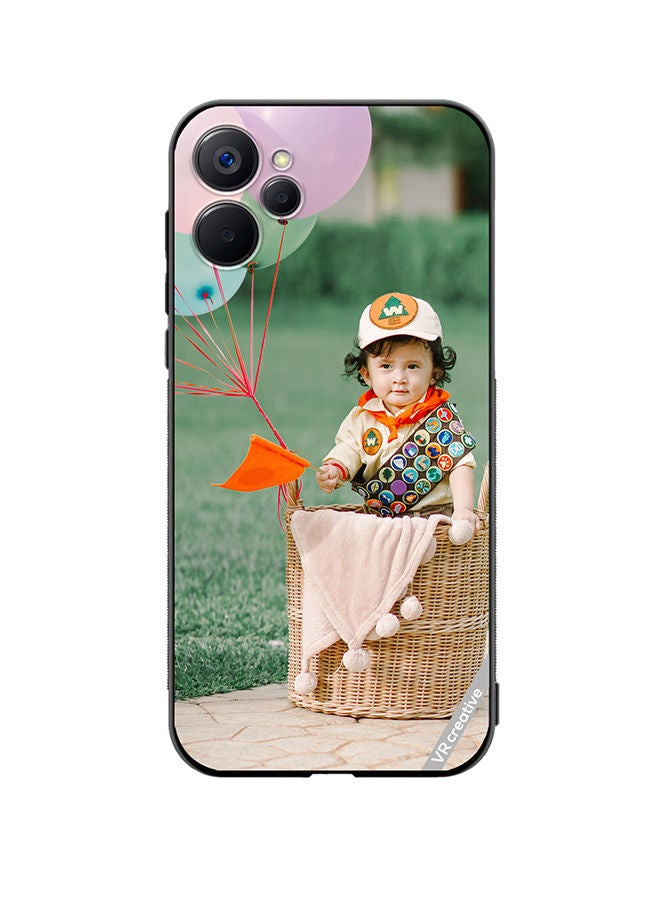 VR CREATIVE Protective Case Cover For Realme 9i 5G Boy In Basket Design Multicolour - Image 1