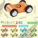 XLSXEXCL 24 Pcs Wooden Cars for Ramp Wooden Car Ramp Replacement Car Toy Vehicle Play Sets Top Bright Car Ramp Toy for Race Track Replacement Cars Aged 3 Toddlers Party Gift - Image 4