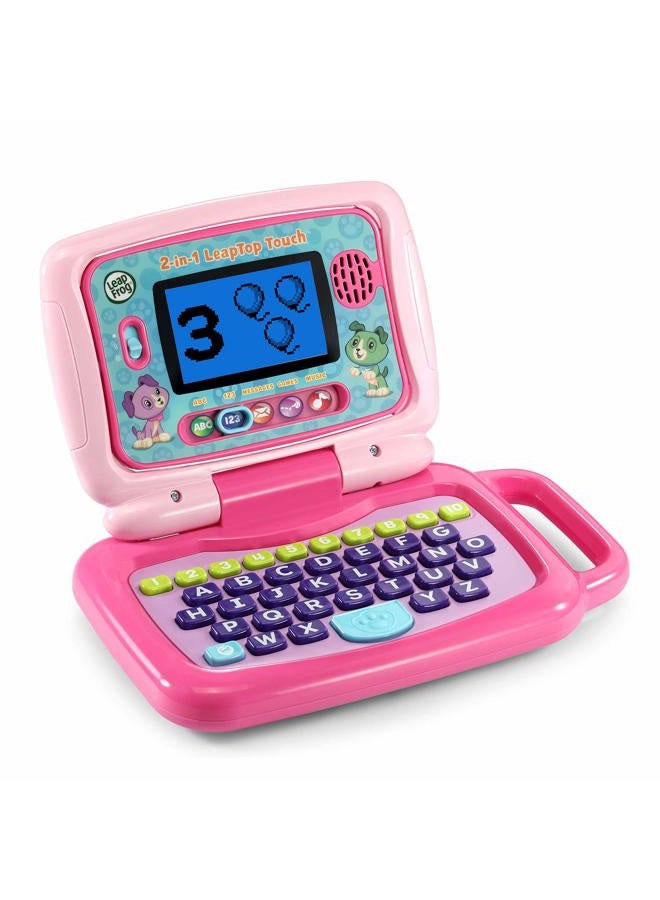 LeapFrog 2-in-1 Leaptop Touch (Frustration Free Packaging), Pink - Image 2