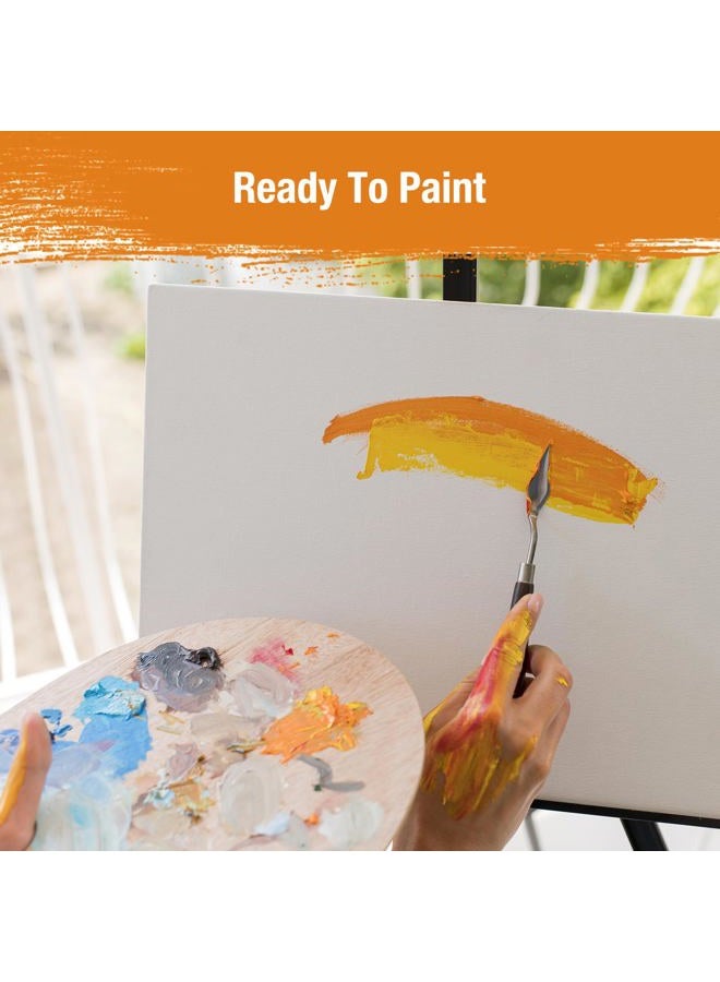 DPDIAN Canvas Boards for Painting 40 Pack, 8x10 Inches, Painting Canvas Panels - Image 4