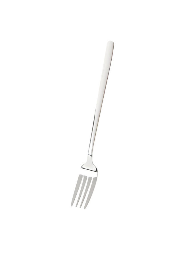304 Stainless Steel Tableware Chocolate Portable Box Chopsticks Spoon Fork Suit Students Office Workers With Special-Specifications:Ordinary Fork - Image 1